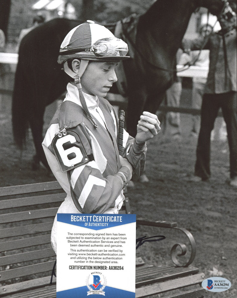 Steve Cauthen Signed 8x10 Photo (Beckett)