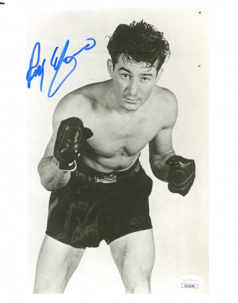 Rocky Graziano Signed 8x10 Photo (JSA COA)