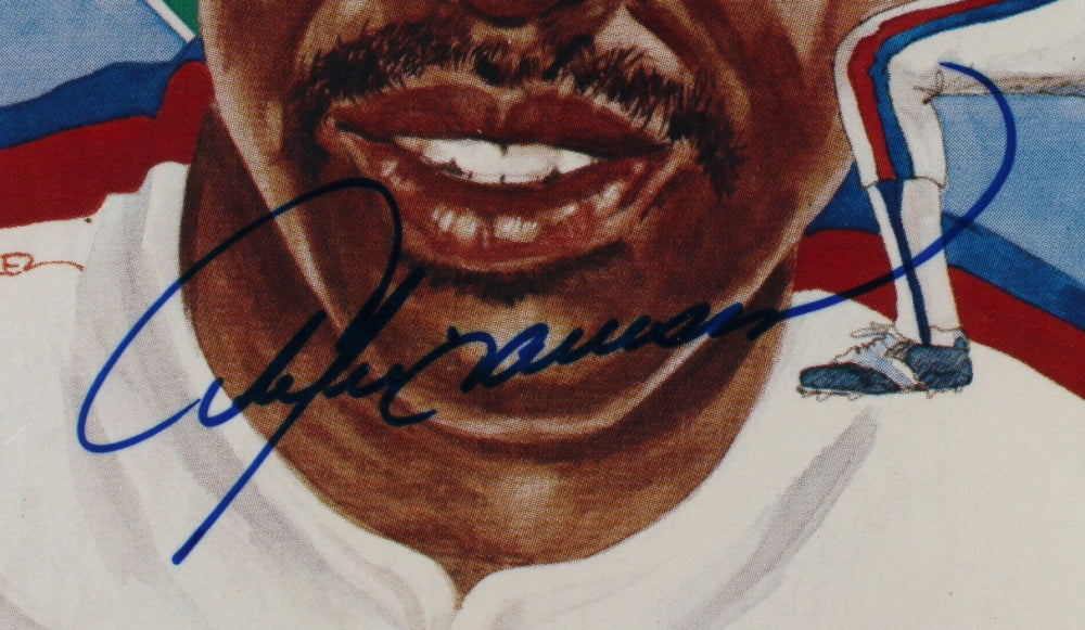 Andre Dawson Signed 1986 Donruss Super DK's #25 - Autograph Graded PSA 10