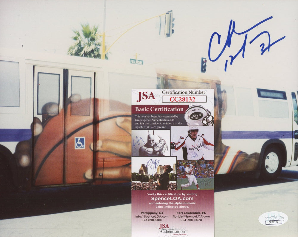 Charles Barkley Signed Suns 8x10 Photo (JSA COA)