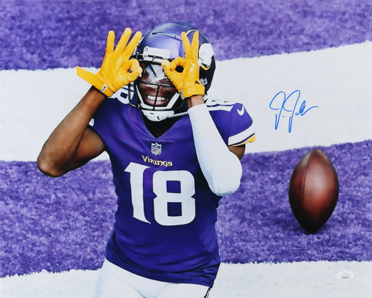Justin Jefferson Signed Vikings 16x20 Photo (JSA)