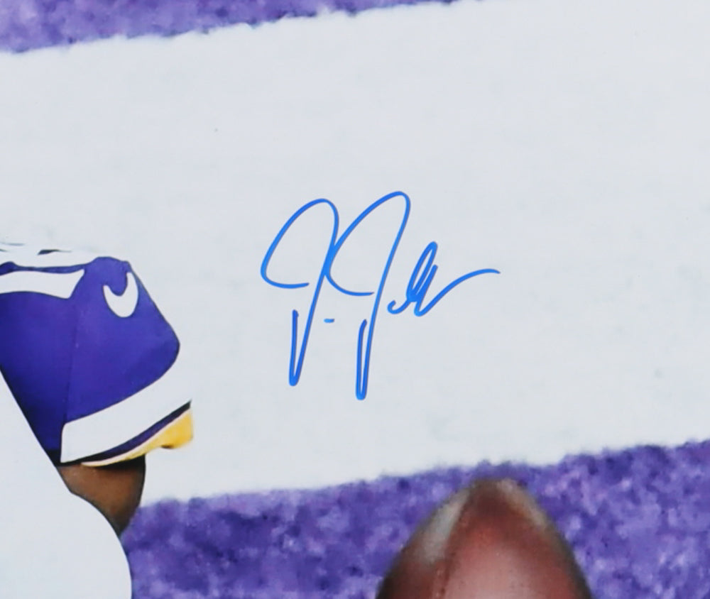 Justin Jefferson Signed Vikings 16x20 Photo (JSA)