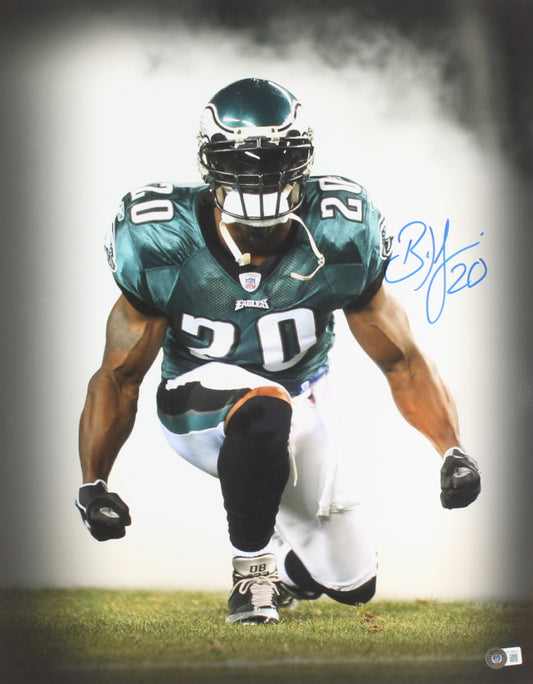 Brian Dawkins Signed Eagles 16x20 Photo (Beckett)