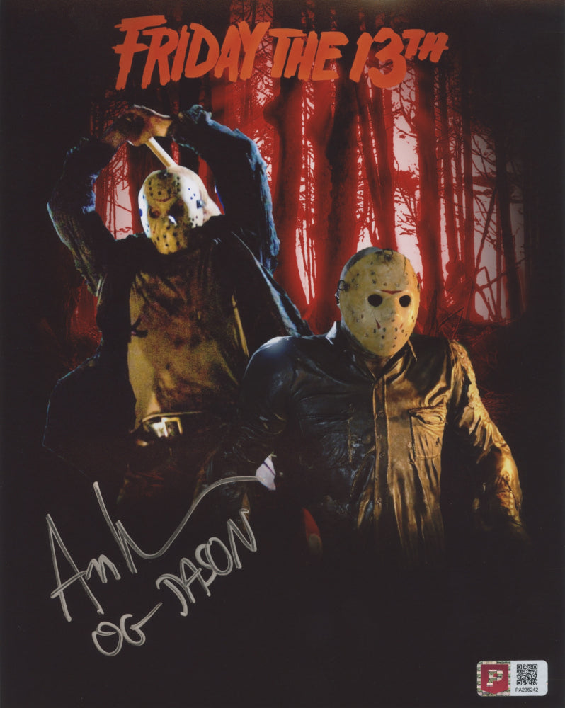 Ari Lehman Signed (PA) "Friday the 13th" 8x10 Photo Inscribed "OG Jason" - Jason Voorhees