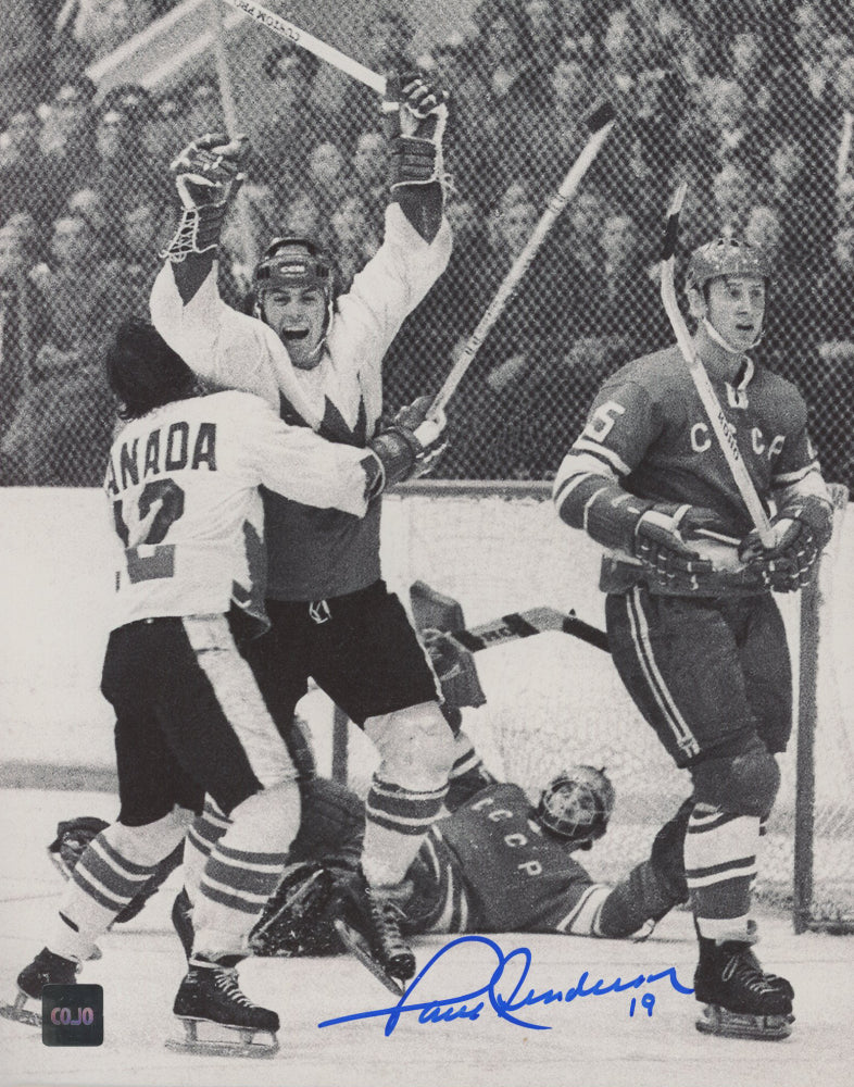 Paul Henderson Signed Canada 8x10 Photo (COJO)