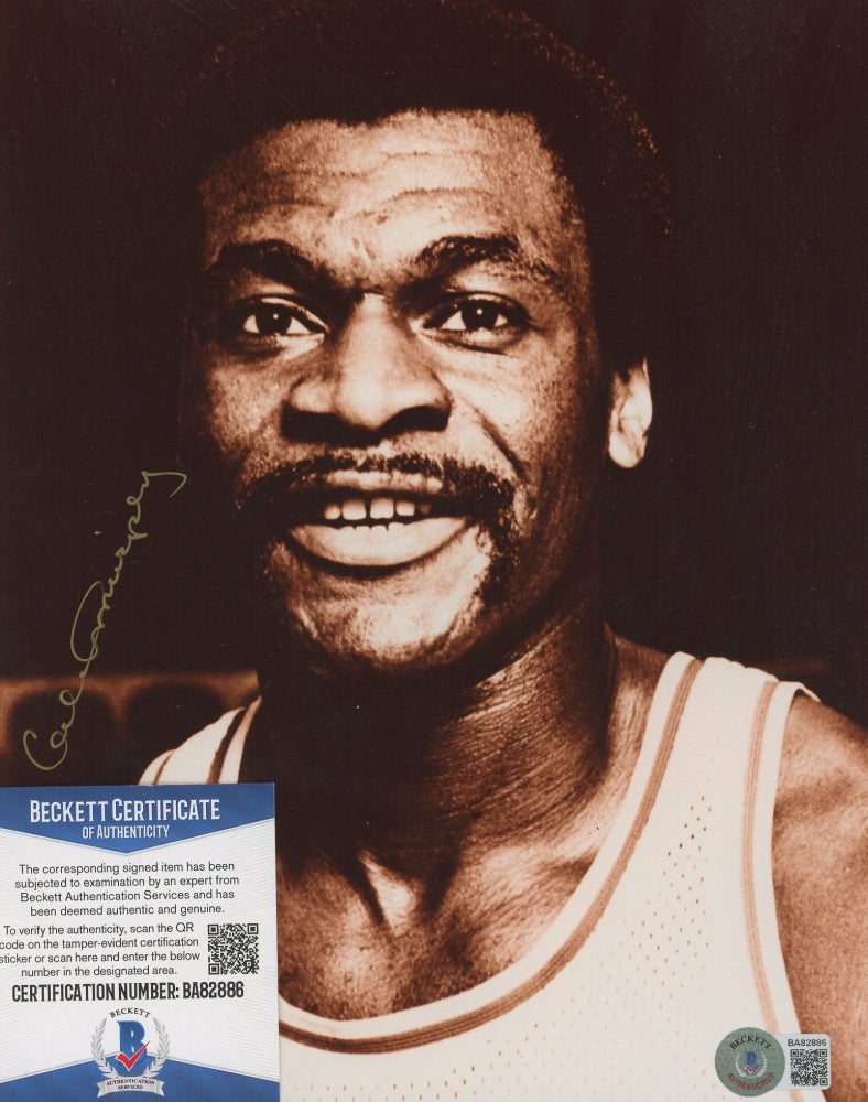 Calvin Murphy Signed Rockets 8x10 Photo (Beckett)