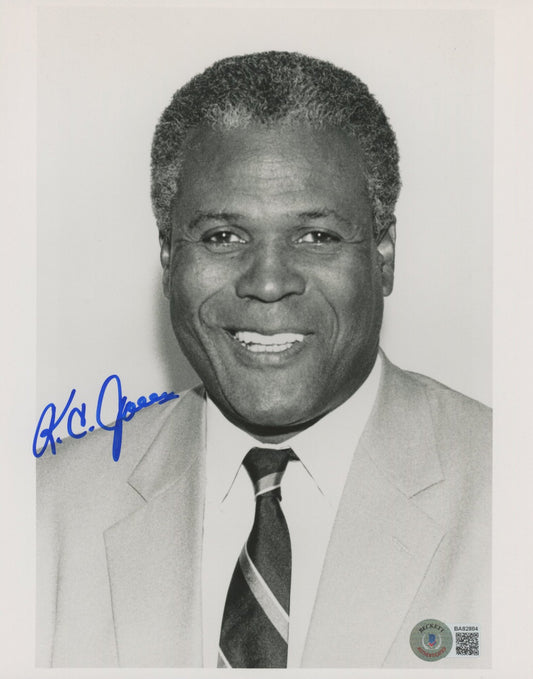 K. C. Jones Signed 8x10 Photo (Beckett)
