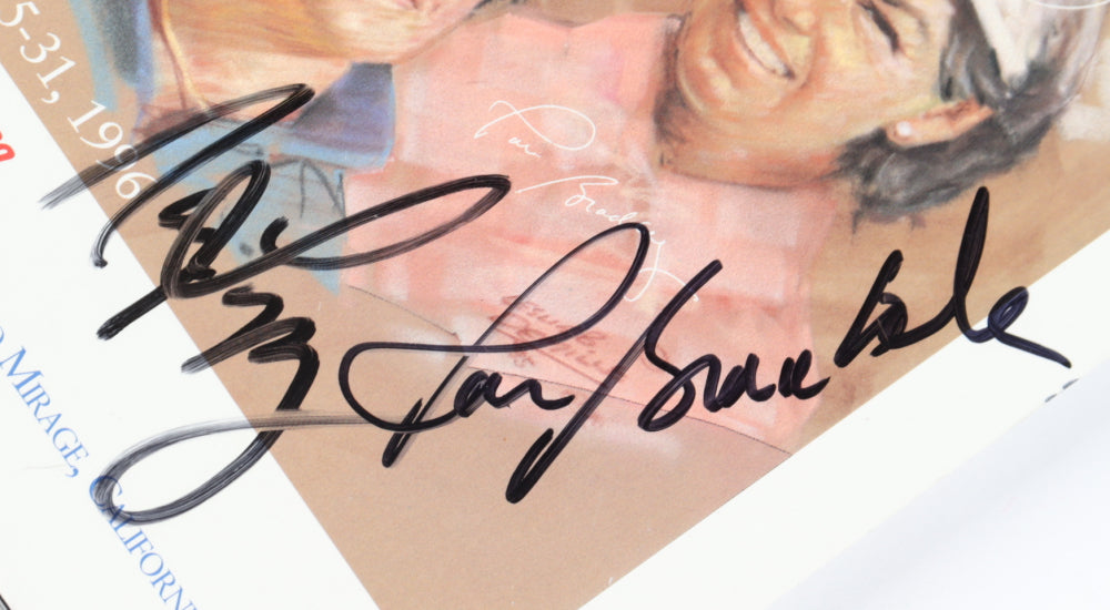 Official 1996 Program- A Quarter Century of Champions Signed (PSA) by (5) with Pat Bradley, Betsy King, Nancy Lopez, Kathy Whitworth