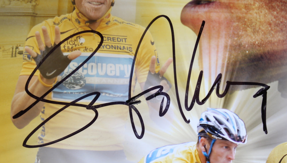 Cal Ripken Jr. & Lance Armstrong Signed 16x20 Photo (Ironclad & MLB)