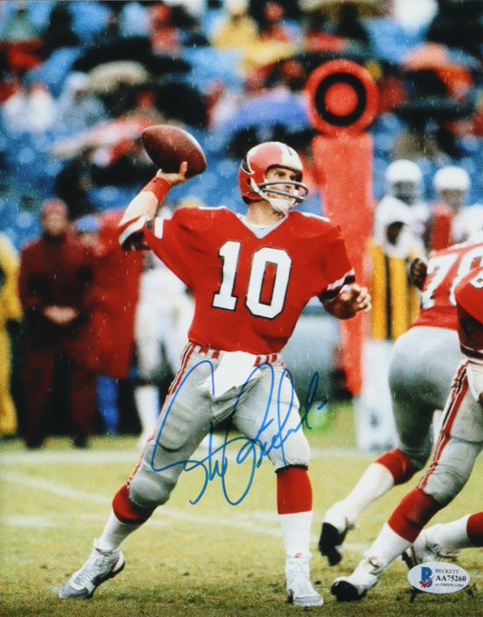 Steve Bartkowski Signed Falcons 8x10 Photo (Beckett)