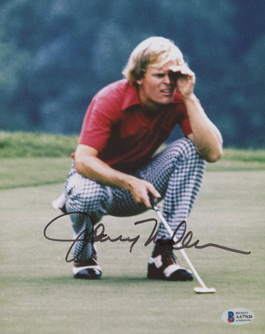 Johnny Miller Signed 8x10 Photo (Beckett)