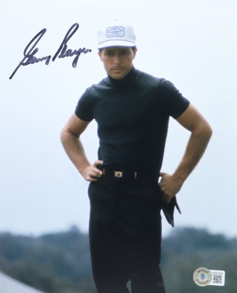 Gary Player Signed 8x10 Photo (Beckett)