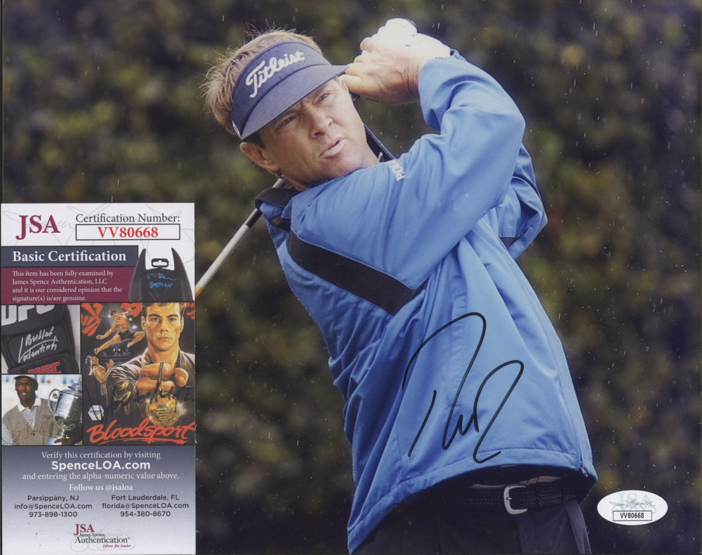 Davis Love III Signed 8x10 Photo (JSA)