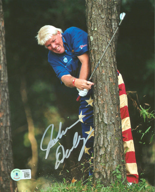 John Daly Signed 8x10 Photo (Beckett)