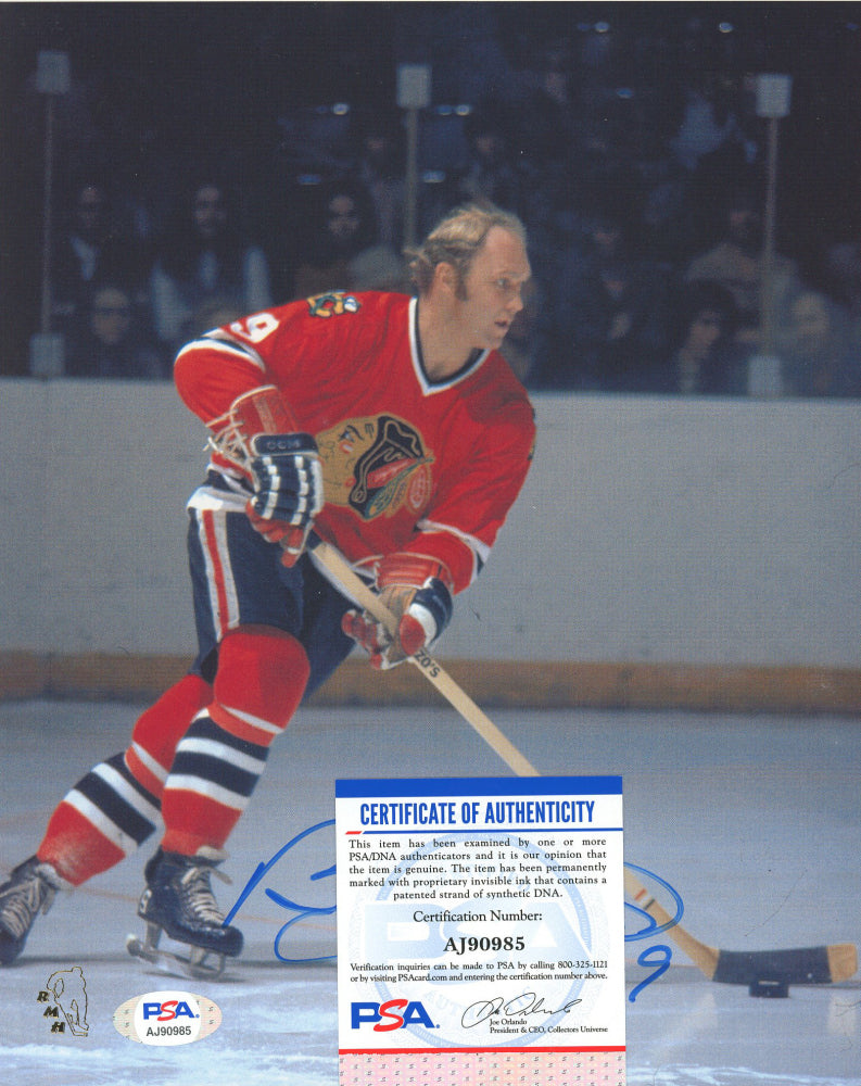 Bobby Hull Signed Blackhawks 8x10 Photo (PSA)