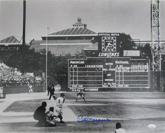 Bill Mazeroski Signed Pirates 16x20 Photo (JSA)