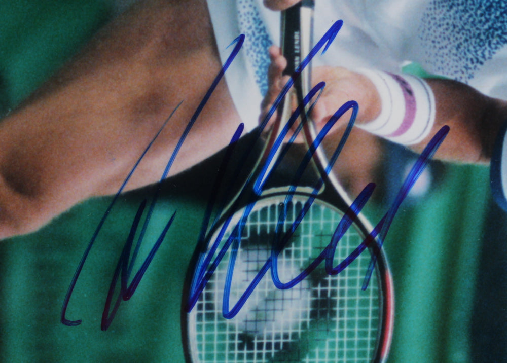 Ivan Lendl Signed 11x14 Custom Matted Photo Display (PSA)