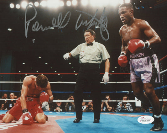Pernell Whitaker Signed 8x10 Photo (JSA)