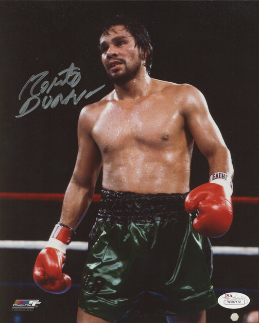 Roberto Duran Signed 8x10 Photo (JSA)