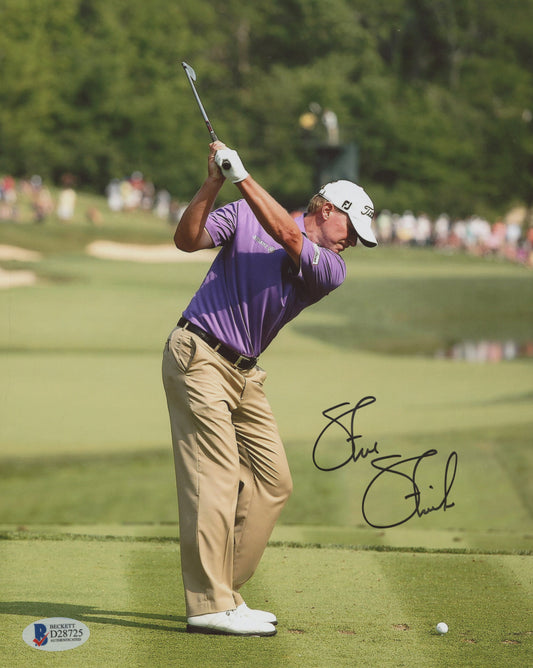 Steve Stricker Signed 8x10 Photo (Beckett)