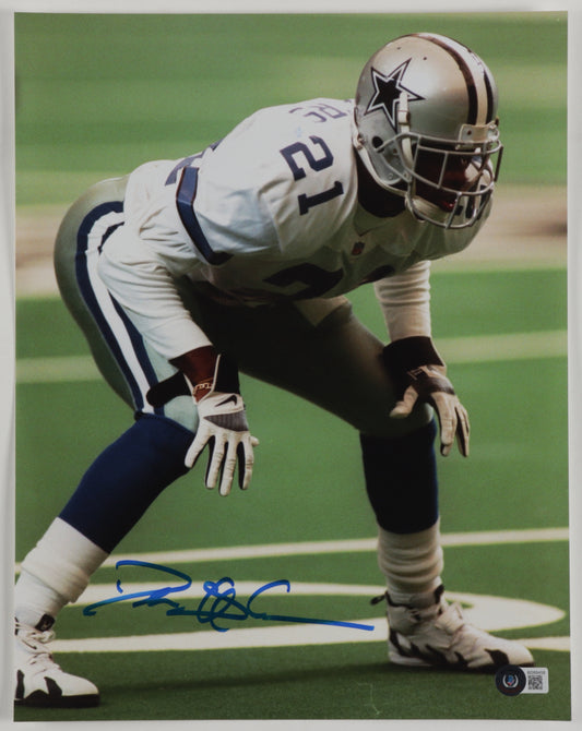 Deion Sanders Signed Cowboys 11x14 Photo (Beckett)