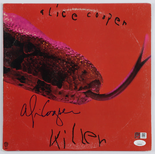 Alice Cooper Signed "Killer" Vinyl Record Album (PA & JSA)