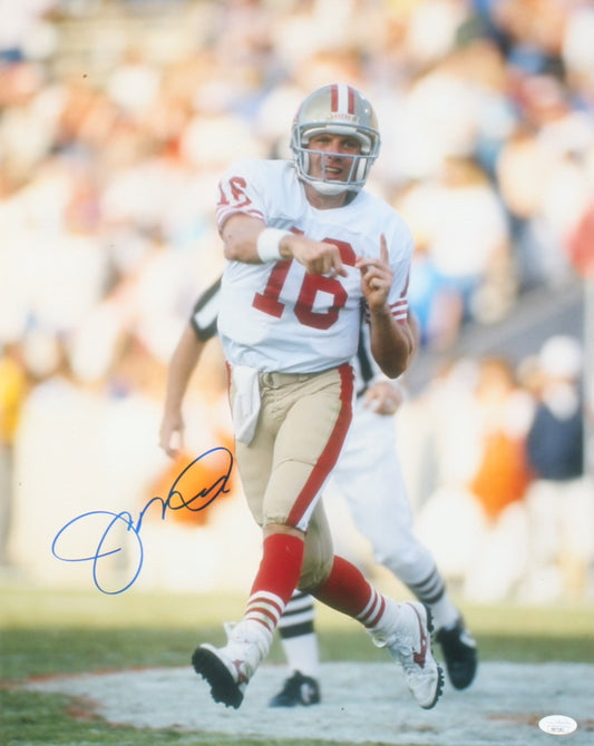 Joe Montana Signed 49ers 16x20 Photo (JSA)