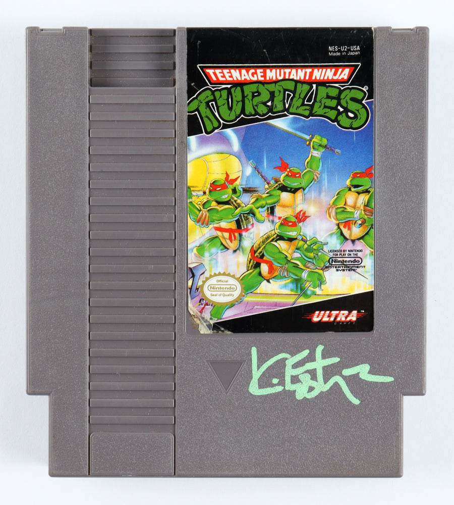 Kevin Eastman Signed (PA) Original 1989 Teenage Mutant Ninja Turtles Nintendo NES Video Game Cartridge (PA) Co-Creator of the Teenage Mutant Ninja Turtles