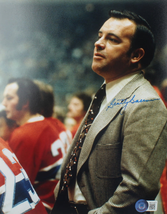 Scotty Bowman Signed Canadiens 8x10 Photo (Beckett) Head Coach