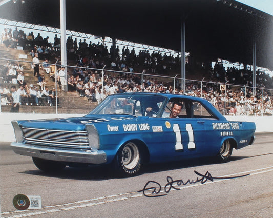 Ned Jarrett Signed 8x10 Photo (Beckett)