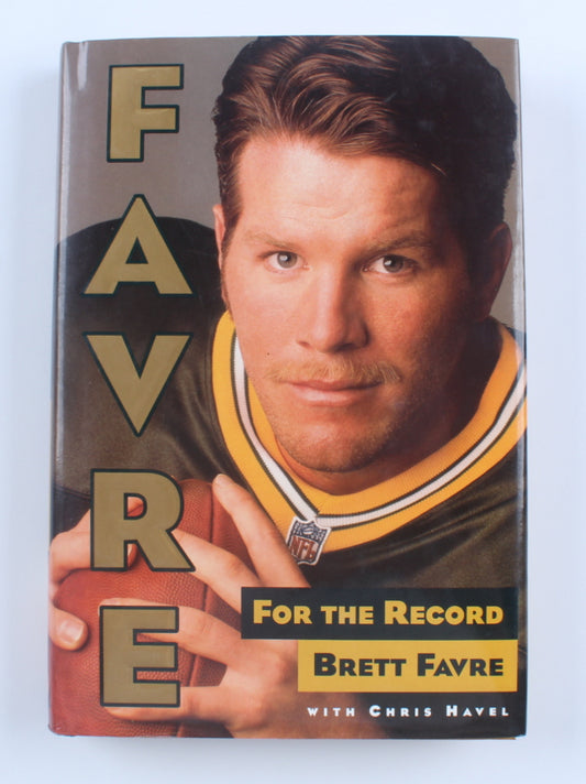 Brett Favre Signed "Favre: For the Record" Hardcover Book (PSA)