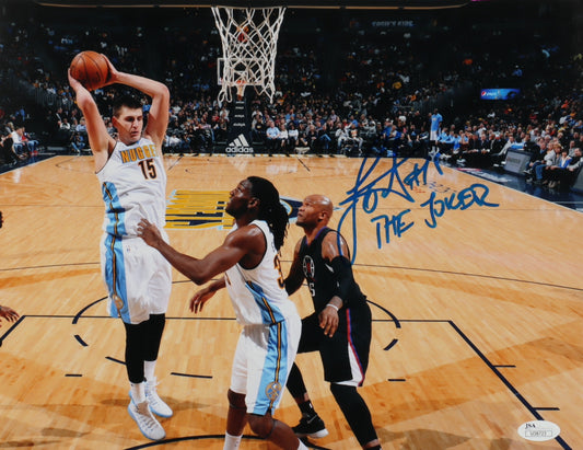 Nikola Jokic Signed Nuggets 11x14 Photo Inscribed "The Joker" (JSA)