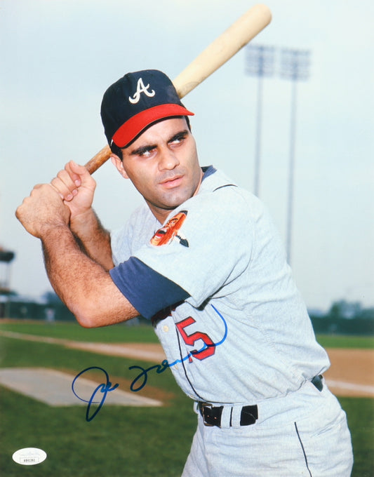 Joe Torre Signed Braves 11x14 Photo (JSA)