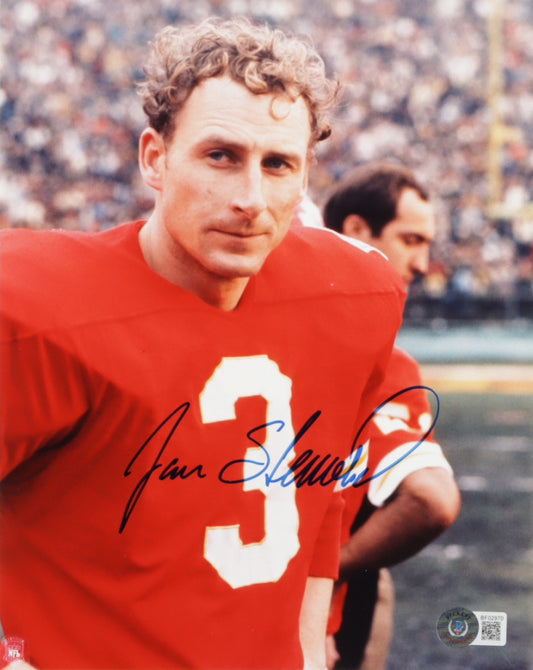 Jan Stenerud Signed Chiefs 8x10 Photo (Beckett)