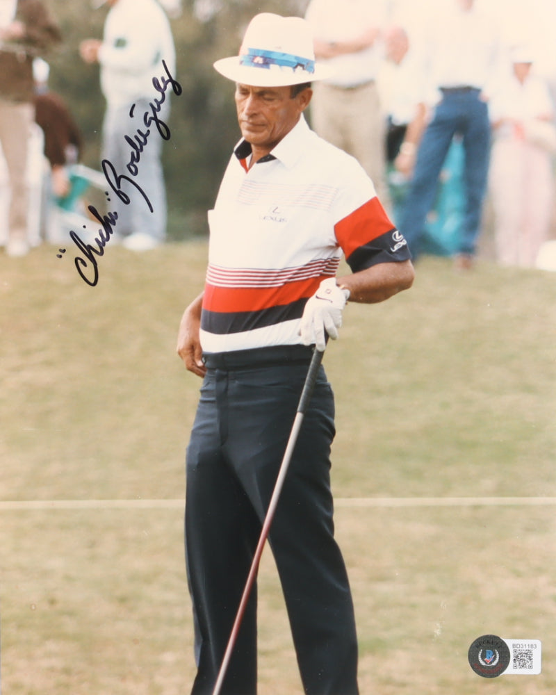 Chi-Chi Rodriguez Signed 8x10 Photo (Beckett)