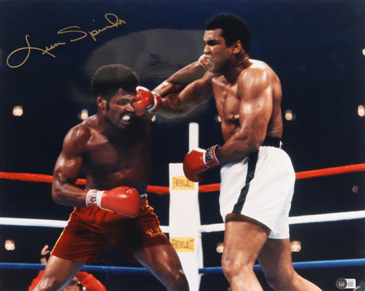 Leon Spinks Signed 16x20 Photo (Beckett)