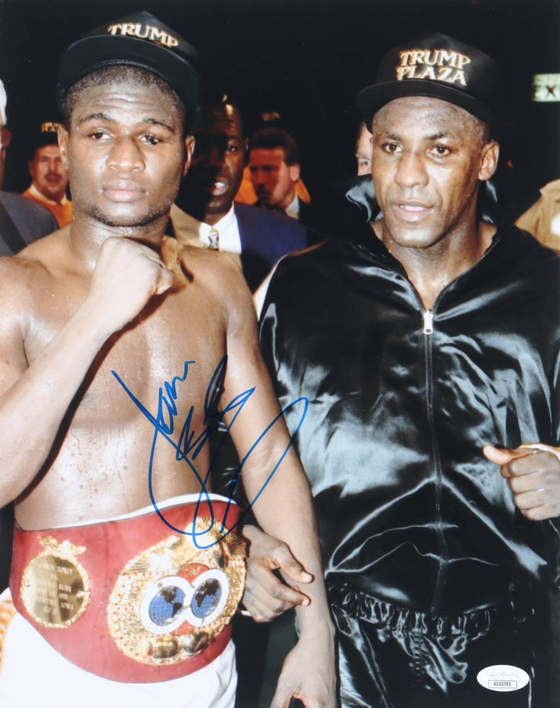 James Toney Signed 11x14 Photo (JSA)