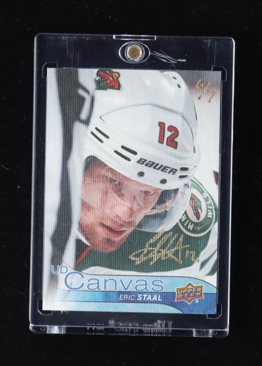 Eric Staal 2019-20 Upper Deck Buybacks Autographs '16-17 #C160 Serially Numbered #6 / 7