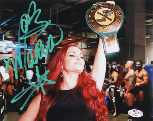 Maria Kanellis Signed WWE 8x10 Photo (PSA) PSA-In-The-Presence