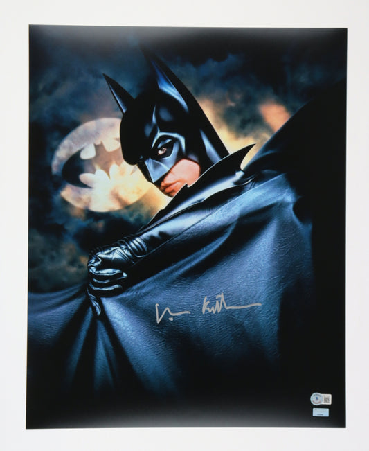 Val Kilmer Signed "Batman Forever" 16x20 Photo (Beckett & Celebrity Authentics) Batman