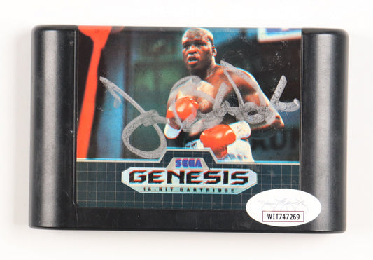 James "Buster" Douglas Signed (JSA) 1990 "James 'Buster' Douglas Knockout Boxing" Sega Genesis Game Cartridge