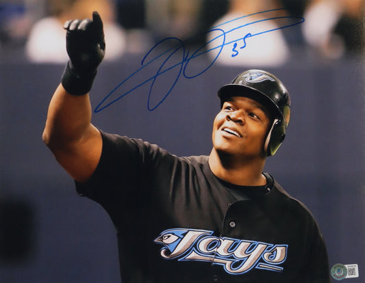 Frank Thomas Signed Blue Jays 11x14 Photo (Beckett)