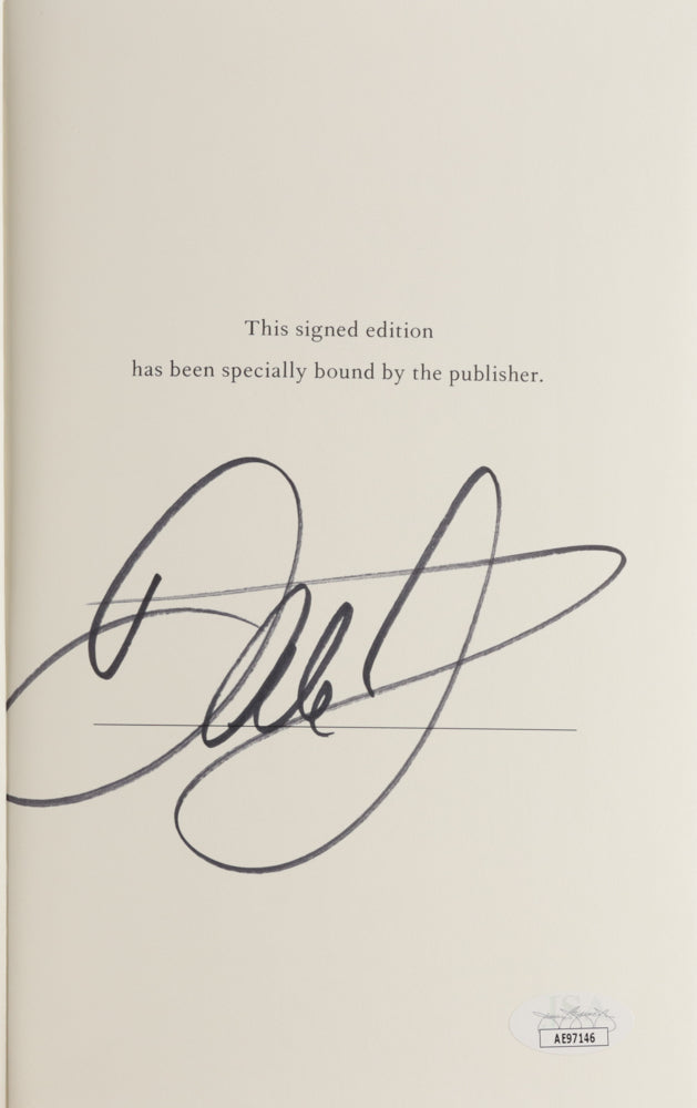 Dale Earnhardt Jr. Signed "Racing To The Finish" Hardcover Book (JSA)