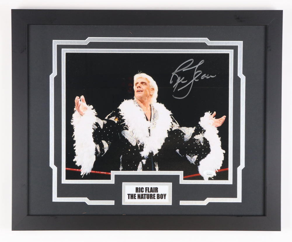 Ric Flair Signed Custom Framed Photo (JSA)