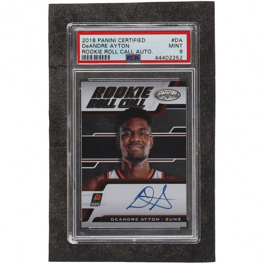 Deandre Ayton 2018-19 Certified Rookie Roll Call Autographs #2 RC (PSA 9) - Rookie Card