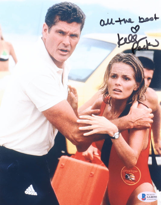 Kelly Packard Signed (Beckett) "Baywatch" 8x10 Photo Inscribed "All the Best" - April Giminski