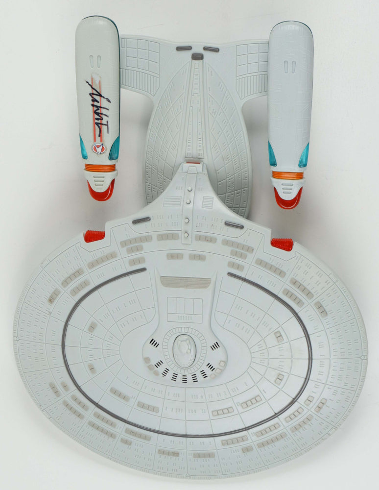 William Shatner Signed (JSA) Star Trek "Starship Enterprise" Vintage Toy Spaceship