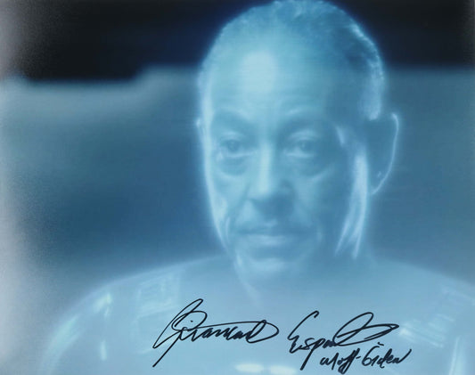 Giancarlo Esposito Signed (ACOA) "Star Wars: The Mandalorian" 11x14 Photo Inscribed "Moff Gideon"