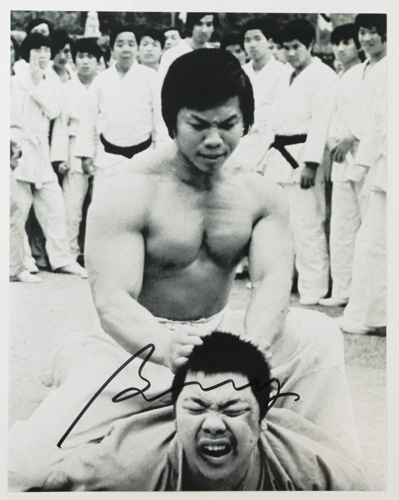 Bolo Yeung Signed "Enter the Dragon" 11x14 Photo (ACOA) Bolo