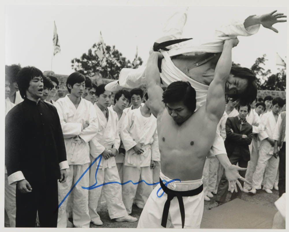 Bolo Yeung Signed (ACOA) "Enter the Dragon" 11x14 Photo - Bolo